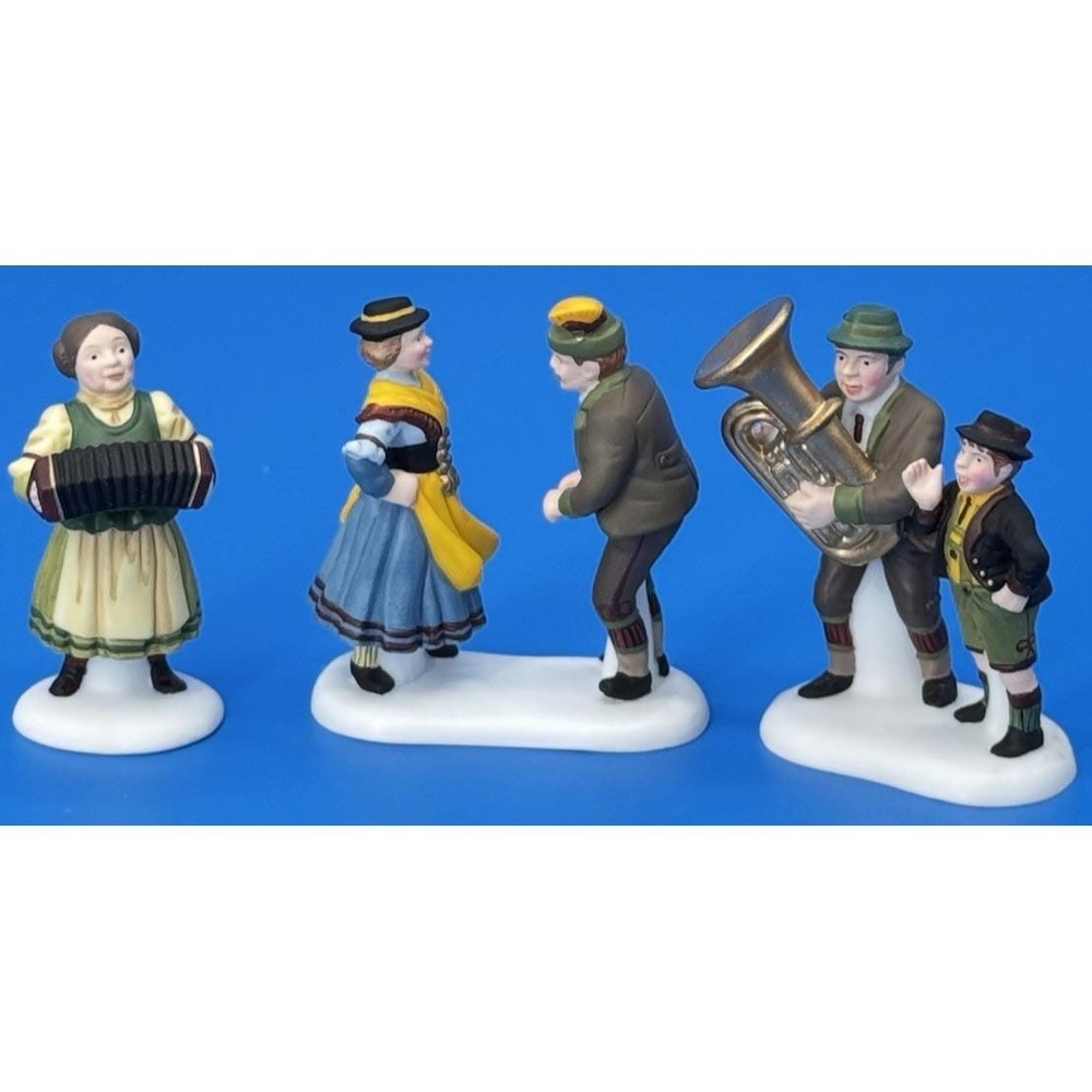 Dept 56 Alpine Village Polka Fest 56073 Octoberfest Christmas Mint In Box Vtg
